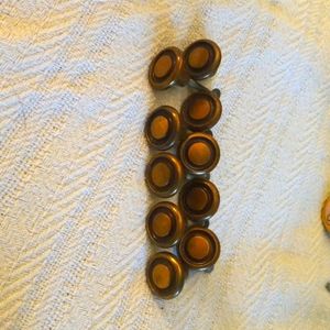 10 Vintage MCM Metal Cabinet Knobs